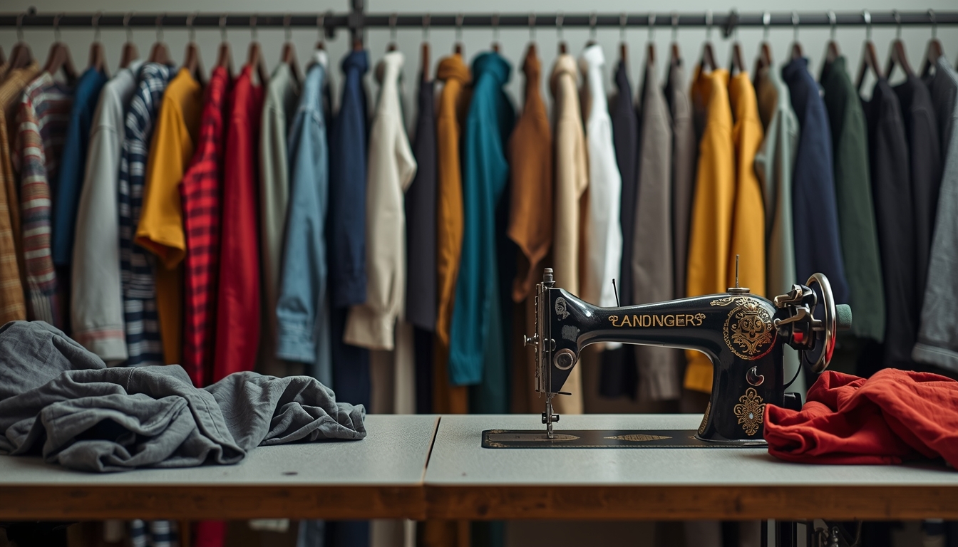 Clearingvitcharg naaiatelier in Amsterdam